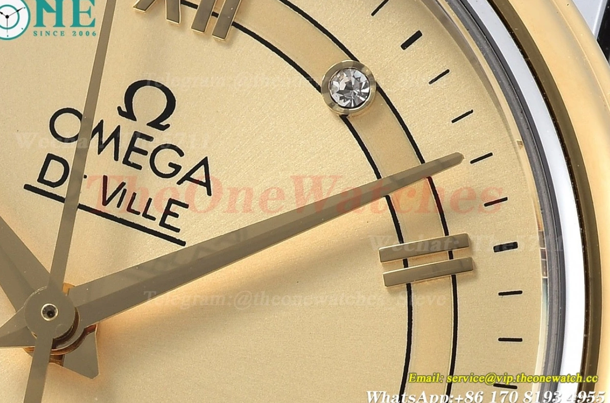 GDF Dial Ville Prestige MY8215 SS Gold Ladies 32.7mm YG De 0331